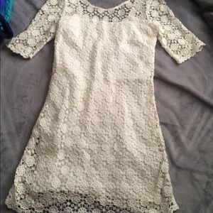 Abercrombie white dress new with tags